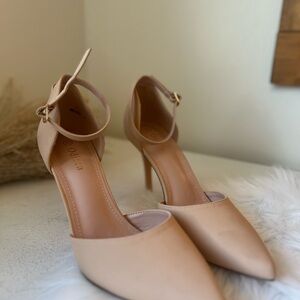 Odisen 10 Beige Women's Heels strappy gladiator